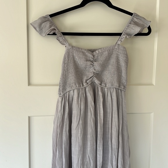 Carly Jean LA Charcoal Gray Maxi Dress - Picture 3 of 5